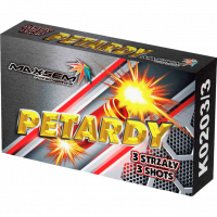 Петарди Petardy K0203/3 (1 пачка, 20 шт) 3 вибухи - головне фото