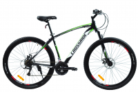 Велосипед CROSSRIDE Madman 29 MTB ST чорно-салатовий - головне фото