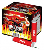Петарди Big big silver cracker P200 (1 пачка, 36 шт) - головне фото