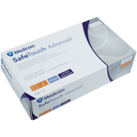 Рукавички нітрилові фіолетові Medicom SafeTouch Advanced 3,5 г (1 пачка, 100 шт) розмір XS - головне фото